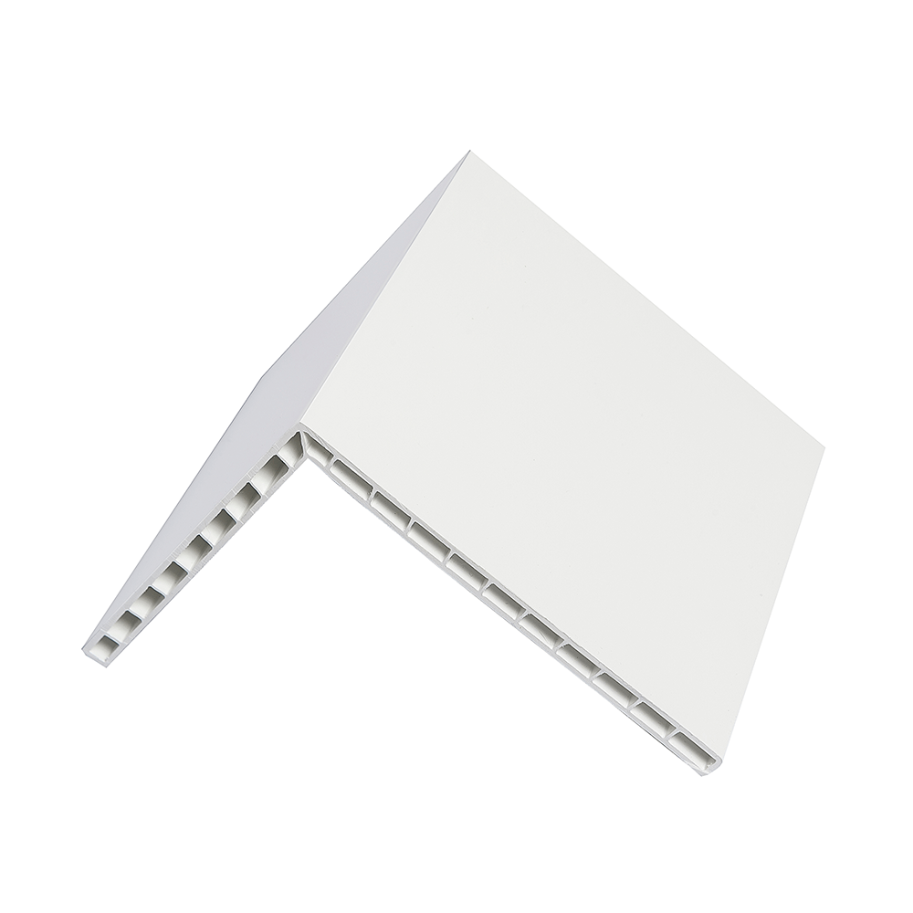 80mm X 100mm White PVC Hollow Rigid Angle 5m image